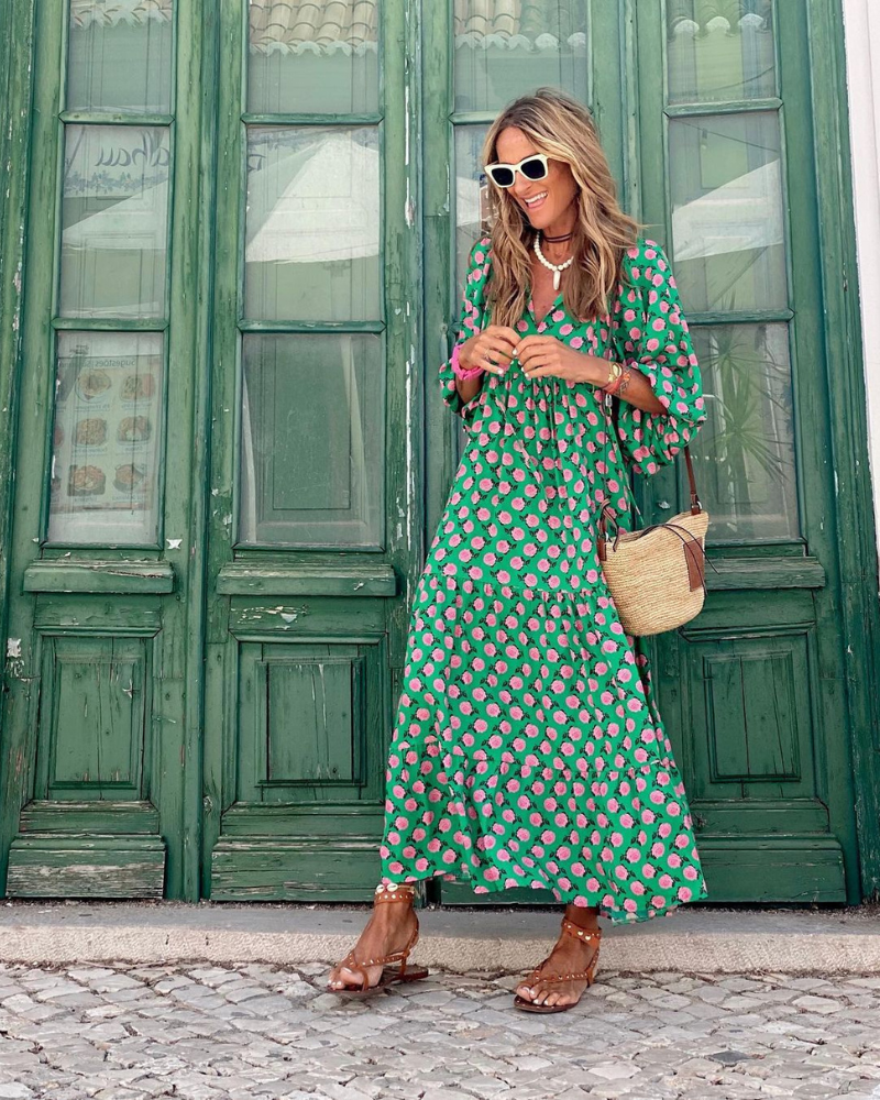 SANDY - COMFORTABLE AND TRENDY LONG DRESS