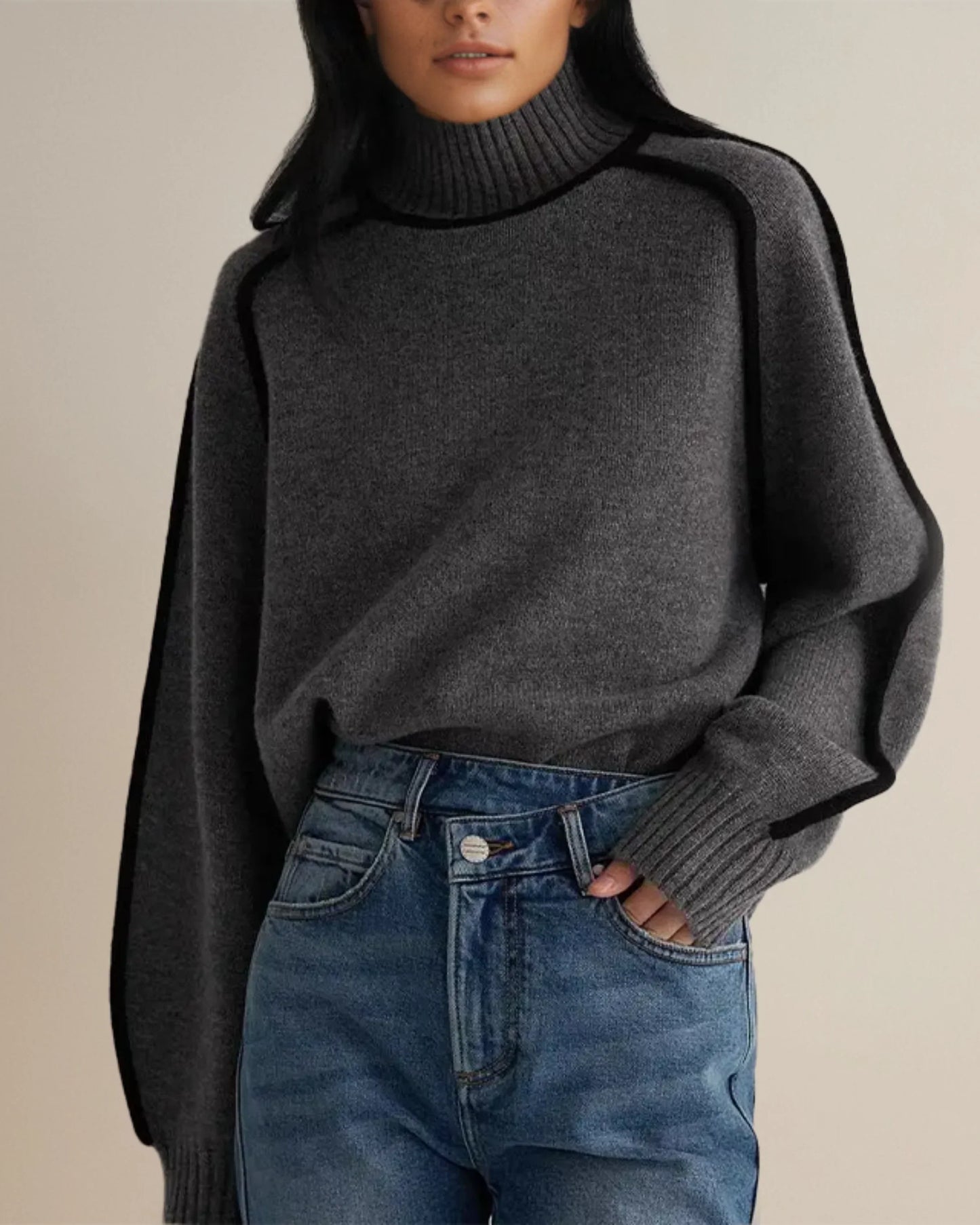 Serene | Turtleneck Pullover