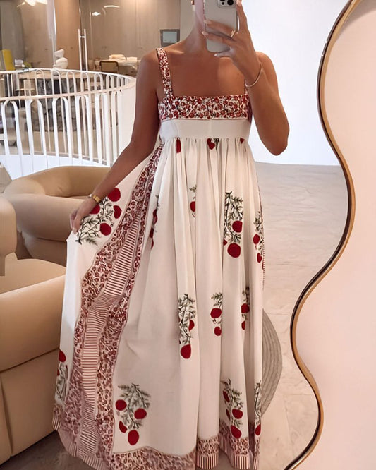 TULUM - FLORAL SWING MAXI DRESS