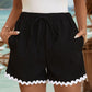 ELARA CONTRAST TRIM SHORTS