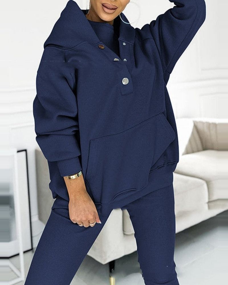 ALENA - Casual sweatshirt suit and pants