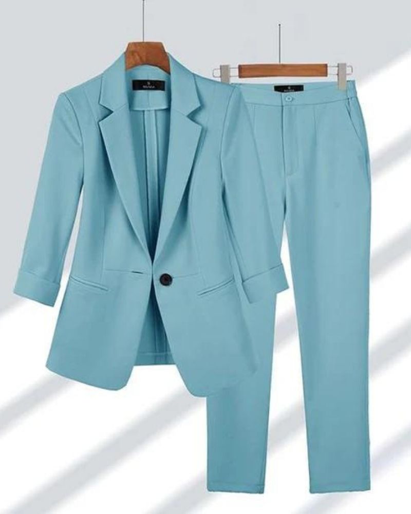 NAOMI - BLAZER AND PANTS SET