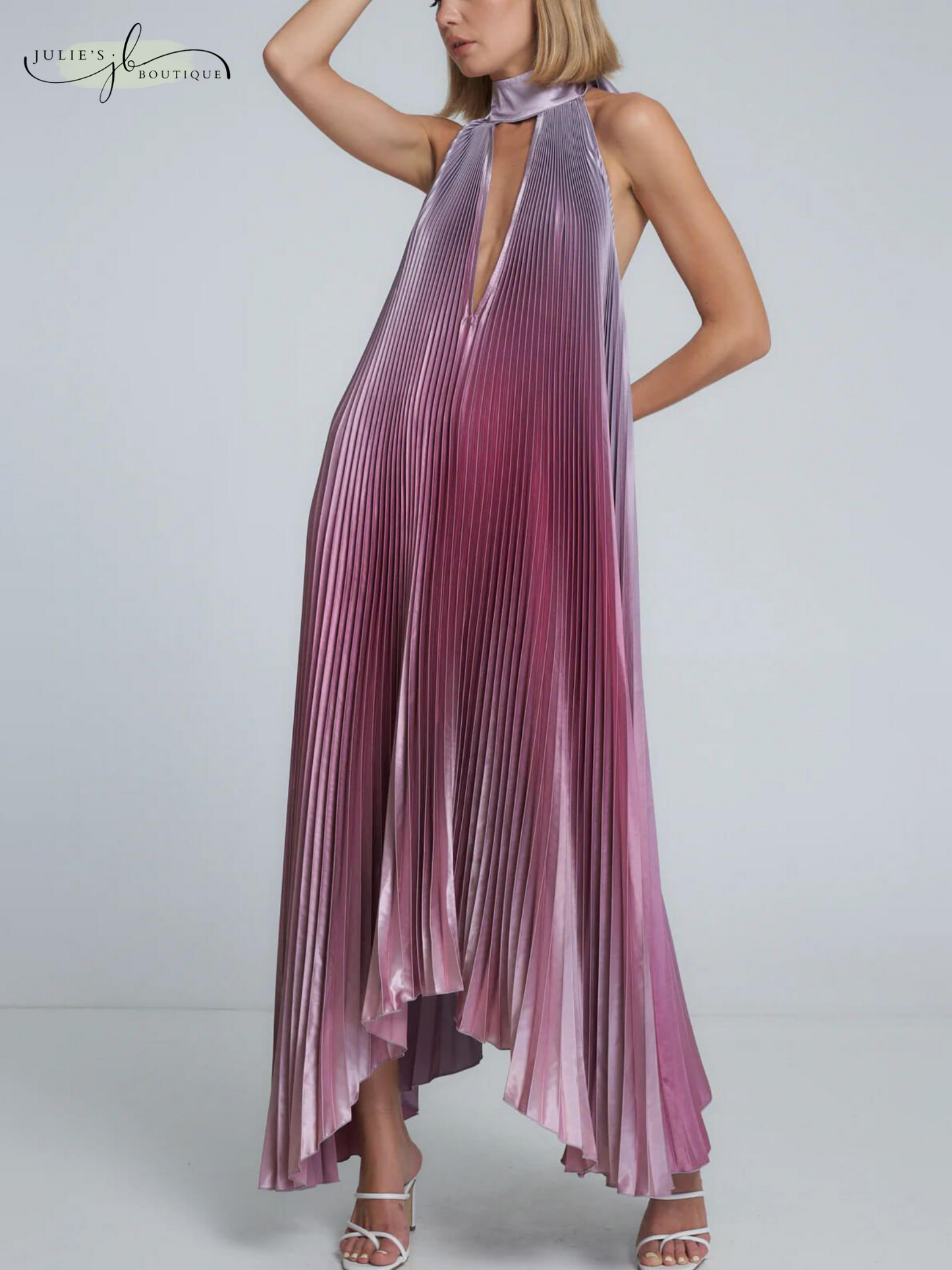 JULIE | MAXI DRESS WITH NECKHOLDER