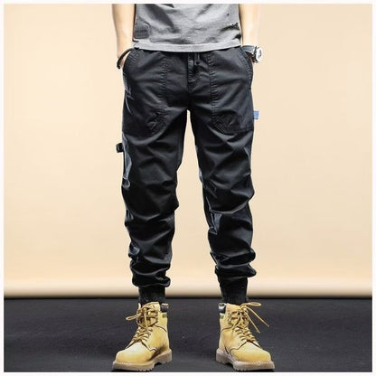 2024 SPRING MEN'S DISTRESSED SLIM FIT BIKER PANTS