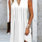 Sleeveless V Neck Casual Dress