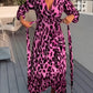 GUNDA - LEOPARD PRINT DRESS