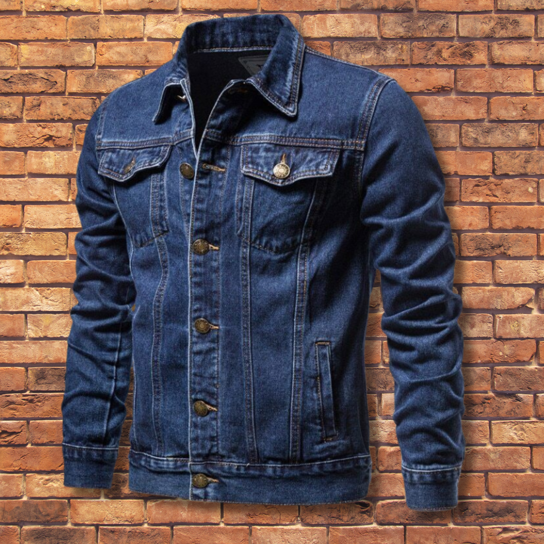 Antonios - Classic Denim Trucker Jacket