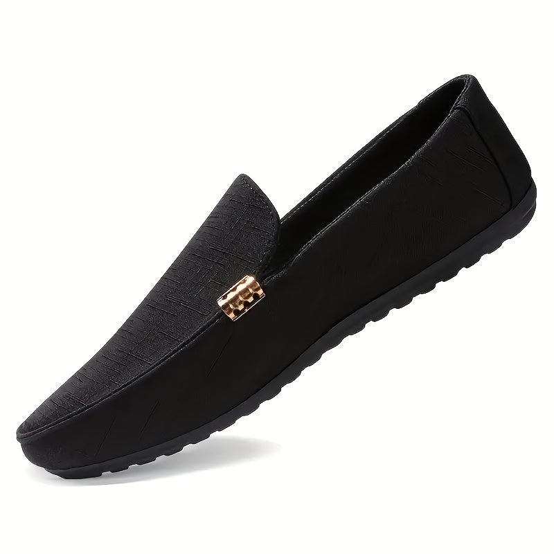 Lorenzo | Casual plain canvas loafers