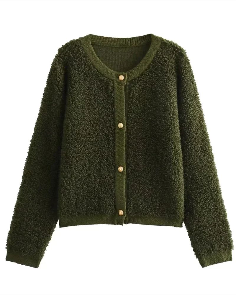 ALORA - French style Teddy Cardigan