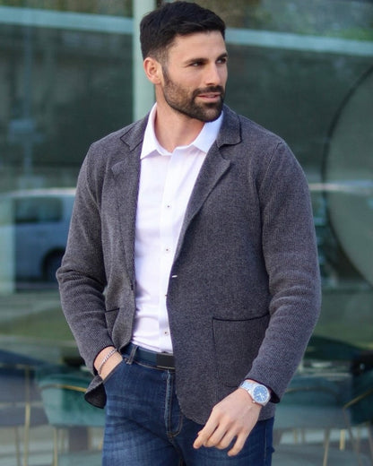 BLADE - KNIT SWEATER MIDWEIGHT BLAZER