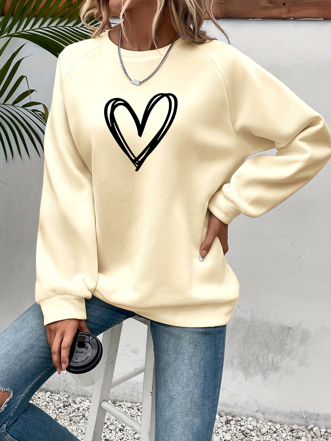 Paloma | Casual Heart Sweater