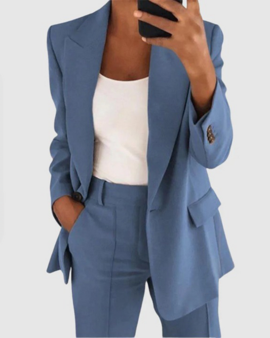 MELIA - SOPHISTICATED STYLE CHIC BLAZER SET