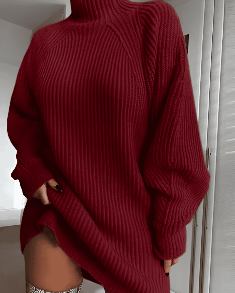 BARILE - OVERSIZED SWEATER DRESS