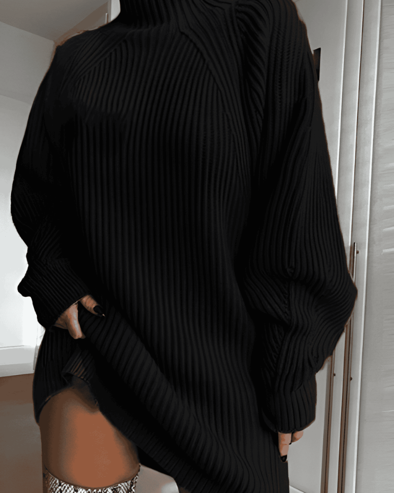 BARILE - OVERSIZED SWEATER DRESS