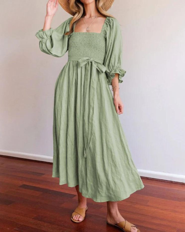 Darlene | Ruffled French Dress