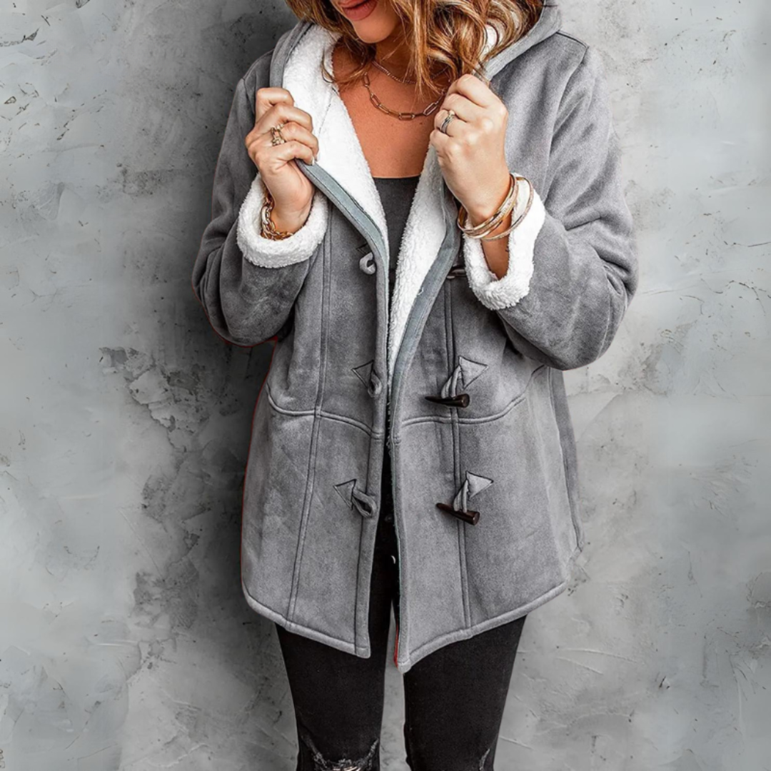 Amanda - Stylish Fur Lined Coat