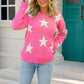 Casual Star Knit Sweater