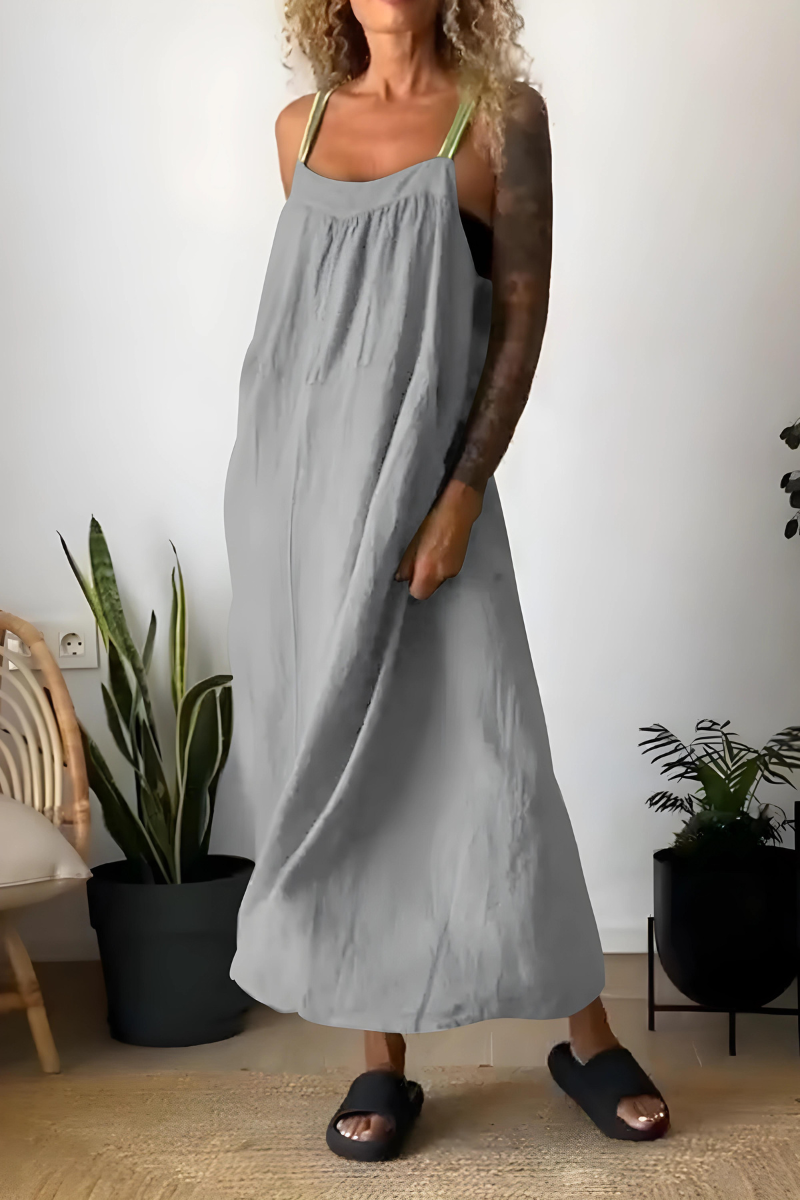 AURORA™ | CASUAL LINEN RETRO SUMMER DRESS