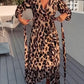 GUNDA - LEOPARD PRINT DRESS