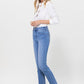 JUNI HIGH RISE STRETCH CROP SLIM JEAN