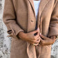 Isa | Casual long coat with lapels