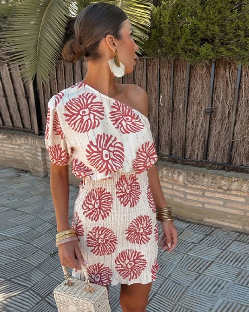 LAIRA - OFF SHOULDER SUMMER DRESS