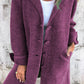 Isa | Casual long coat with lapels