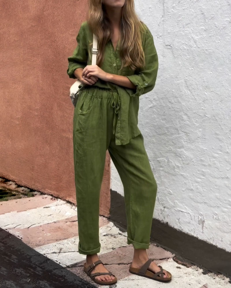 Lena - Linen suit