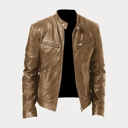 KEITH - CASUAL LEATHER JACKET