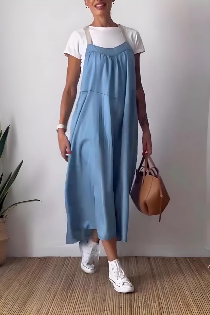 AURORA™ | CASUAL LINEN RETRO SUMMER DRESS