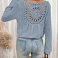 Mia Knitted Mandala Back Top