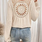 Mia Knitted Mandala Back Top