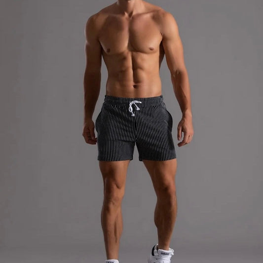 Ryder | Striped Jogging Shorts