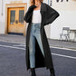 Casual Solid Colour Long Cardigan