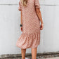 Bella - Mid Length Soft Ruffles Dress