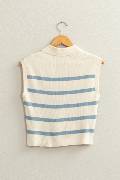 PERFECT PREPPY POLO TANK