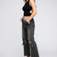 MIA DISTRESSED VINTAGE WIDE LEG PANTS