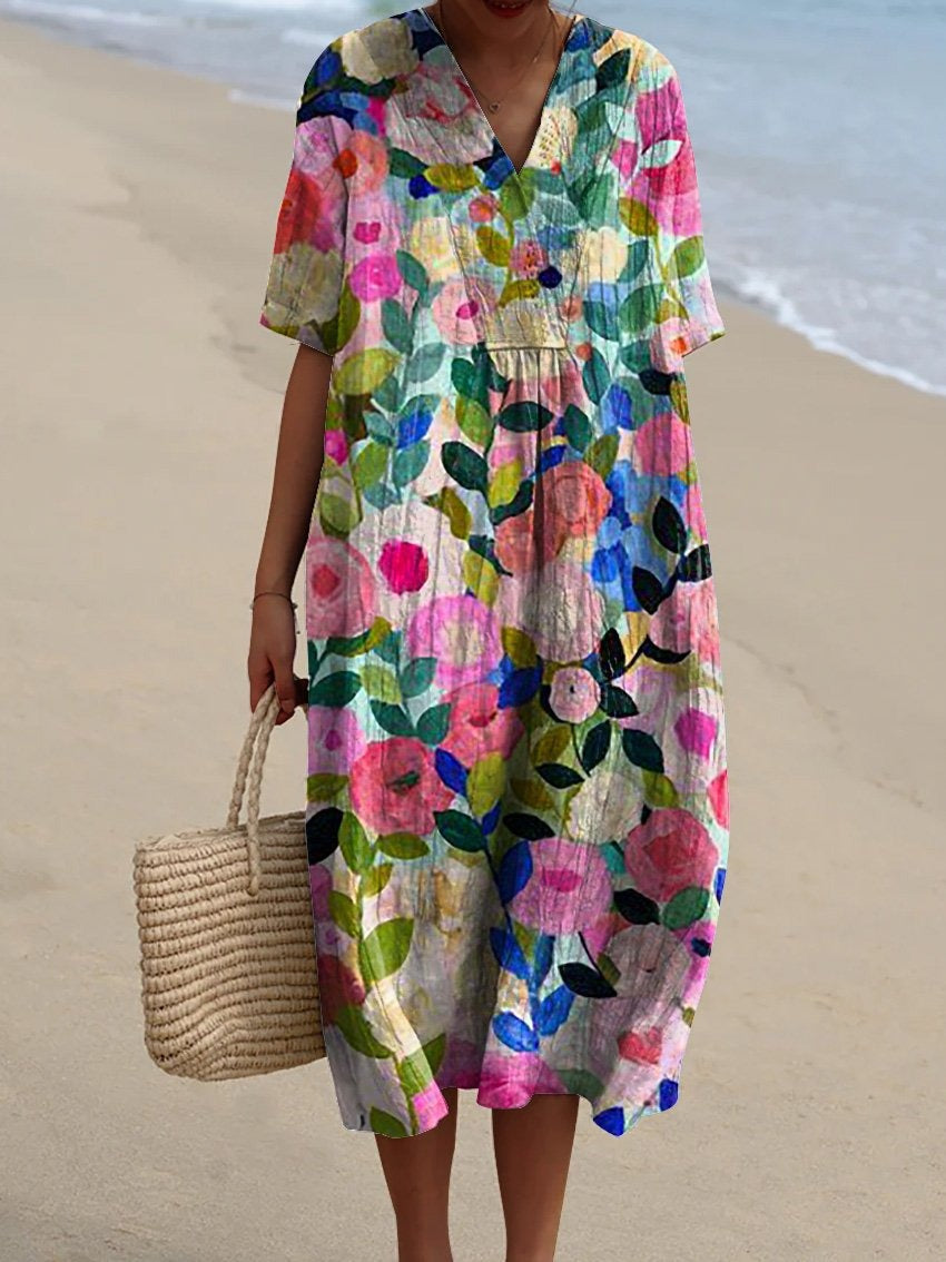 Sunset | Floral Sundress