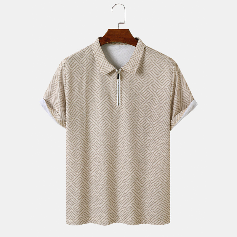 Charleston Comfy Quarter-Zip Polo Shirt