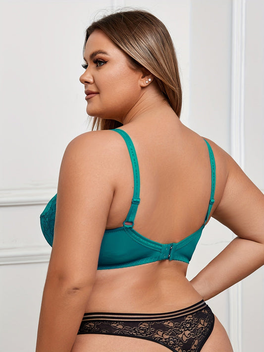 Camille | Comfort bra with lace edge Plus Size