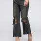 MIA DISTRESSED VINTAGE WIDE LEG PANTS