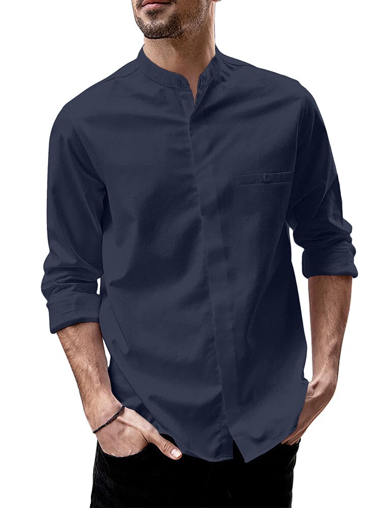 Breathable Button Up Linen Shirt (US Only)