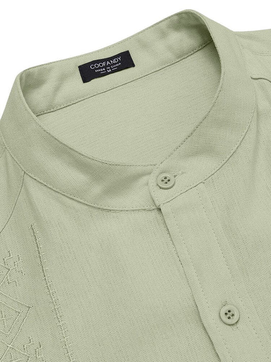 Soft Cotton Linen Button Shirt (US Only)