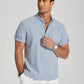 Summer Essential Leinen-Henley-Hemd (nur USA)