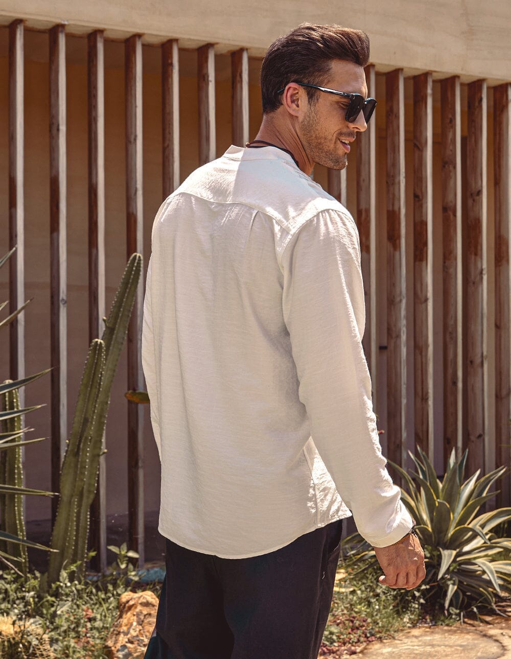 Henley Cotton Beach Shirts (US Only)