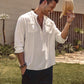 Henley Cotton Beach Shirts (US Only)