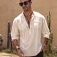 Henley Cotton Beach Shirts (US Only)