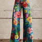 Joanna - Floral Bootcut Trousers