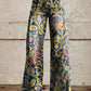 Joanna - Floral Bootcut Trousers