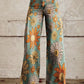 Joanna - Floral Bootcut Trousers